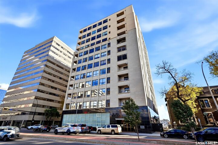 Property Photo: 1901 Victoria Avenue 1203 SK S4P 3R4