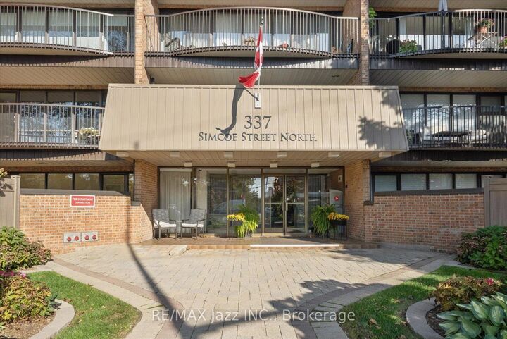 Property Photo:  337 Simcoe Street N 405  ON L1G 4T2 