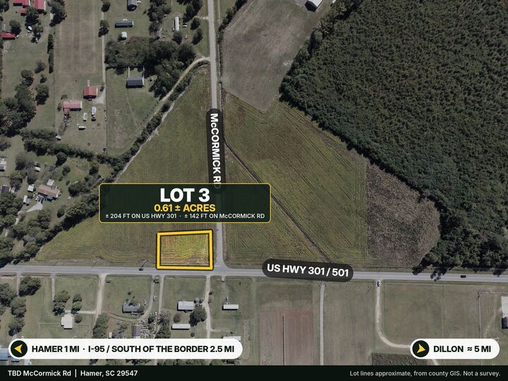 Property Photo:  Tbd McCormick Rd.  SC 29547 