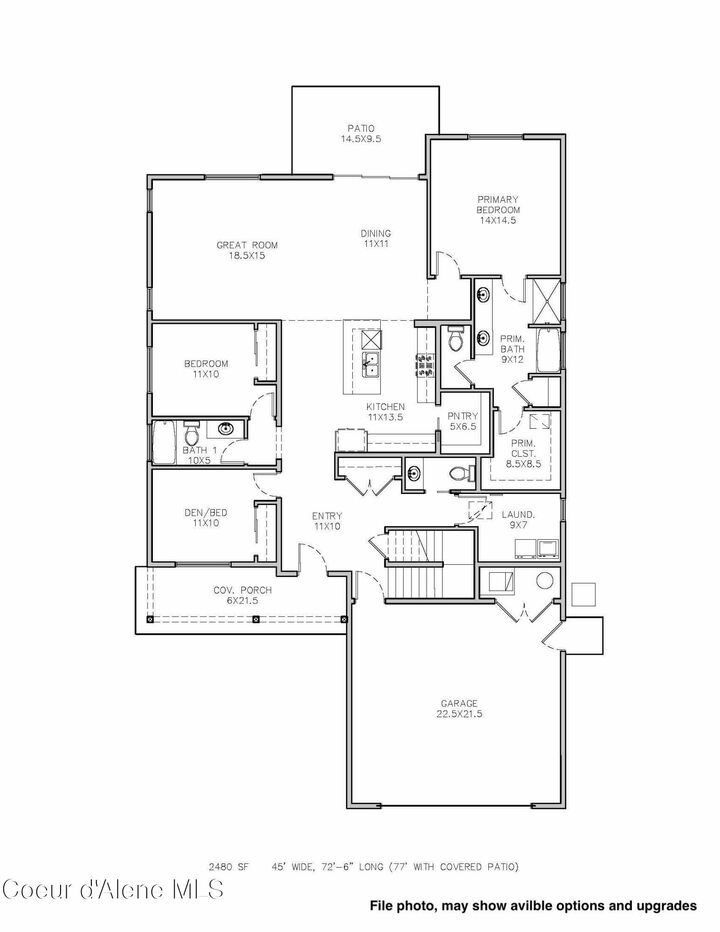 Property Photo: 509 E Sandmyrtle Ave ID 83835