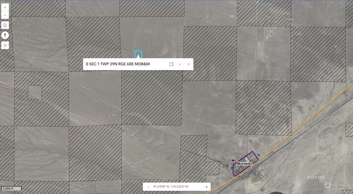 Property Photo:  Sec 1 Twp 39N Rge 68E Mdb&M  NV 89830 