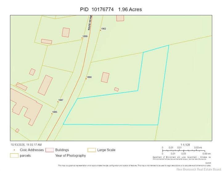 Property Photo:  1870 Route 103 - Lot 1  NB E7J 2G4 