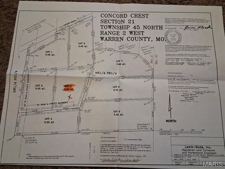 Property Photo: Lot 3 Red Spire Lane MO 63357
