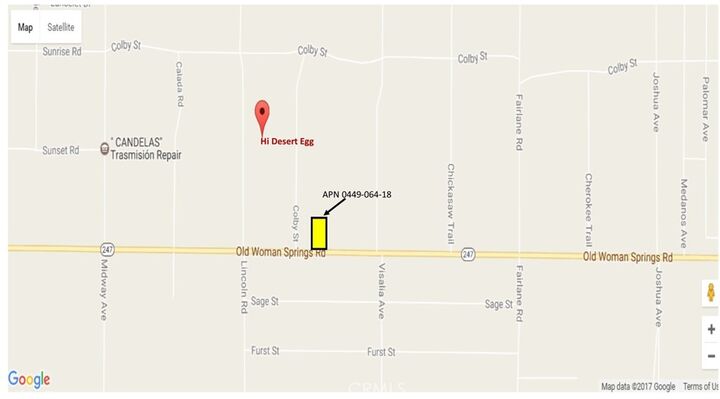 Property Photo:  0 Old Woman Springs Road  CA 92356 
