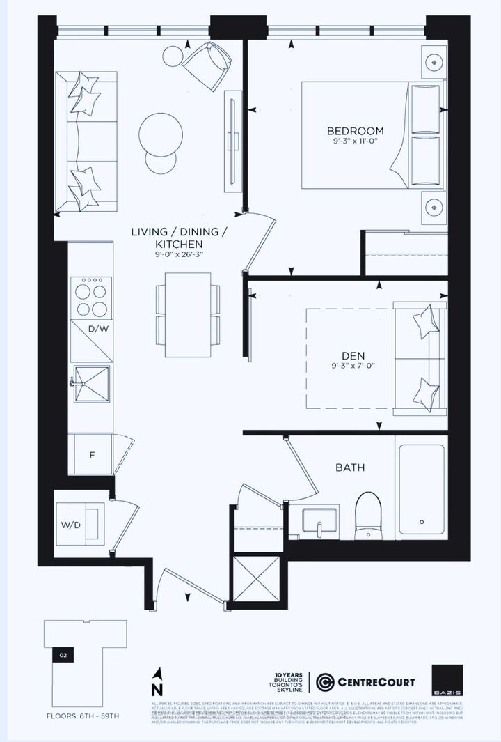 Property Photo:  8 Wellesley Street W 3702  ON M4Y 0J5 