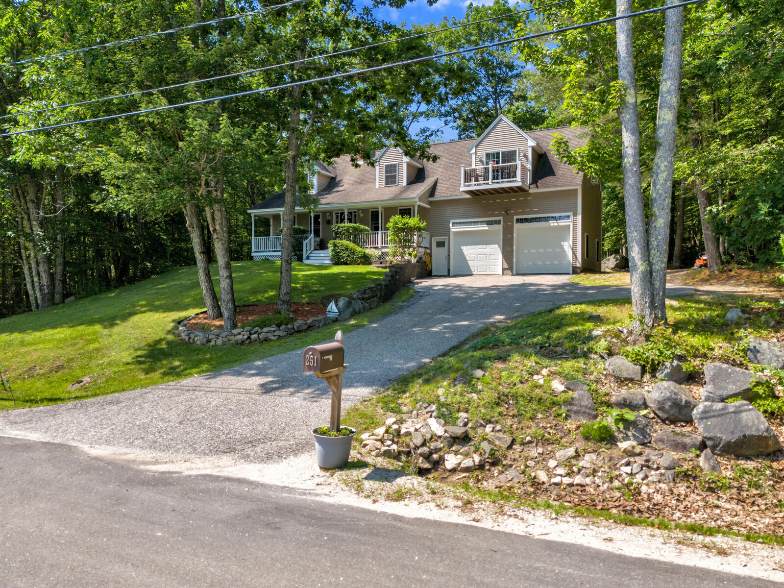 Property Photo:  251 Poor Farm Road  ME 04002 