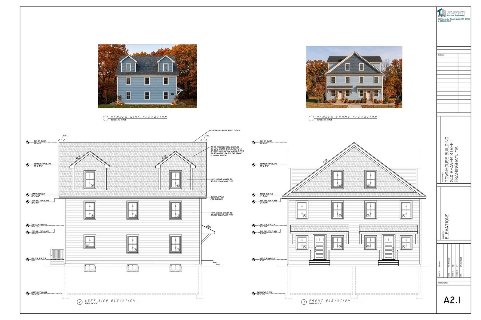 Property Photo: 240 Beaver Street MA 01702