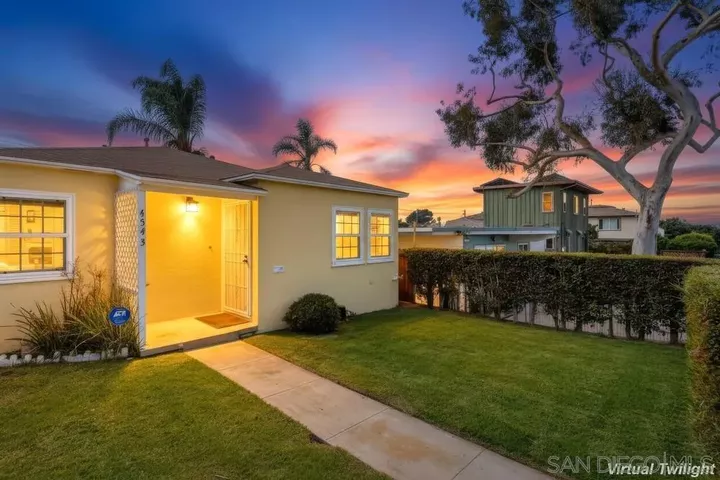 Property Photo: 4543 Voltaire St CA 92107