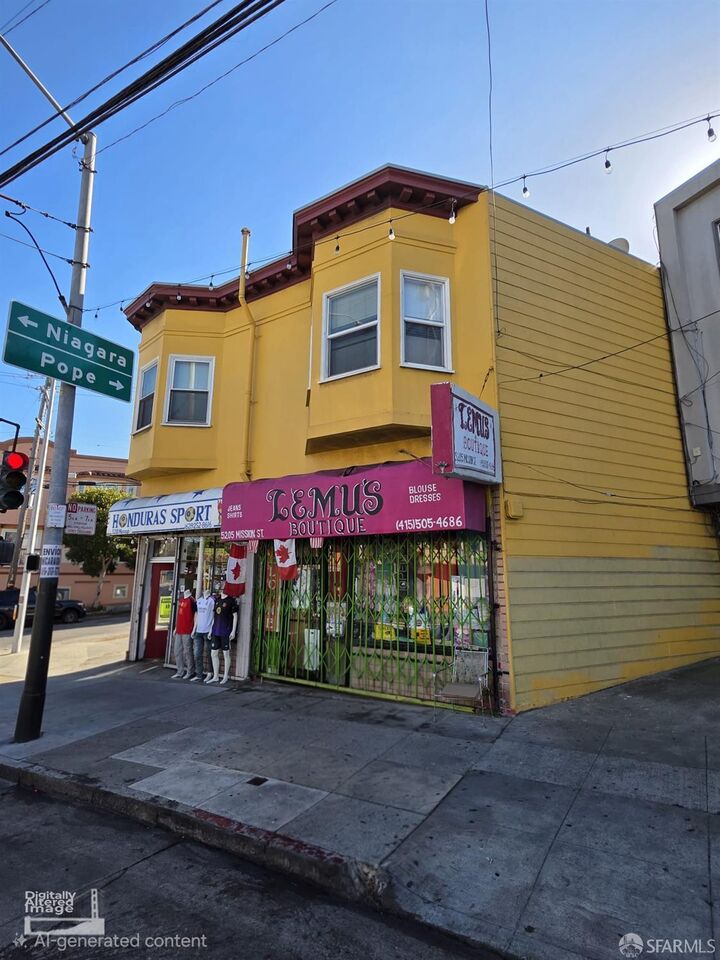Property Photo:  5201 Mission Street  CA 94112 