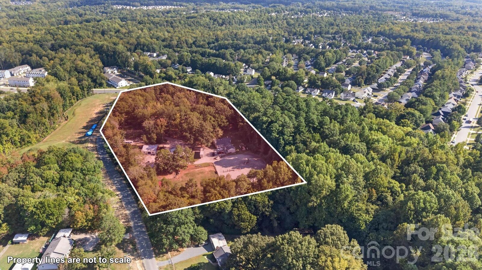 Property Photo: 8731 Faires Road NC 28215