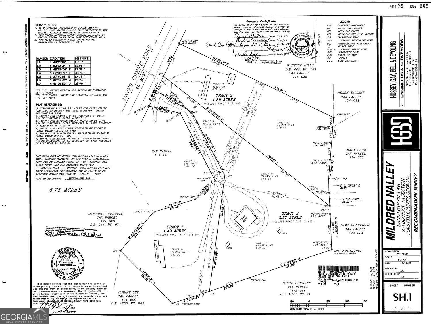 Property Photo:  1735 Daves Creek Road  GA 30041 