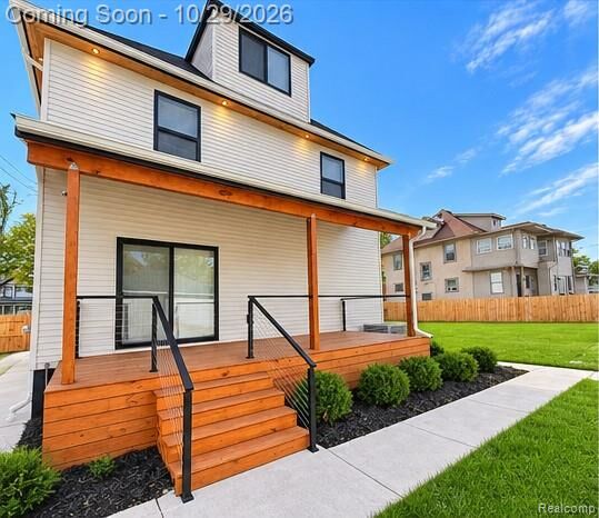 Property Photo:  886 Atkinson Street  MI 48202 1520 