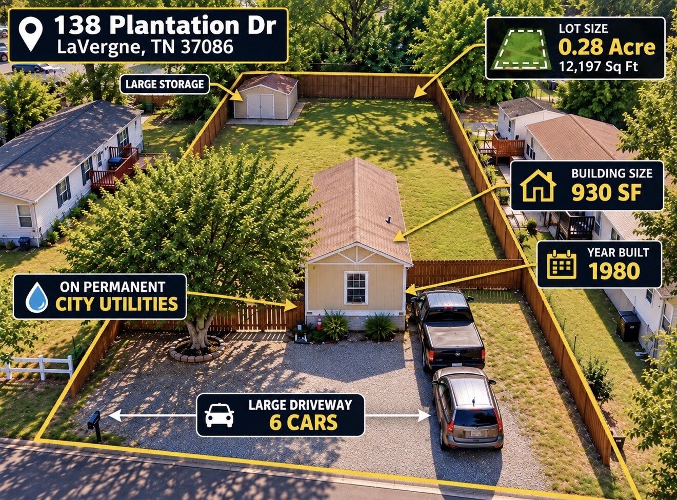 Property Photo: 138 Plantation Dr 138 TN 37086