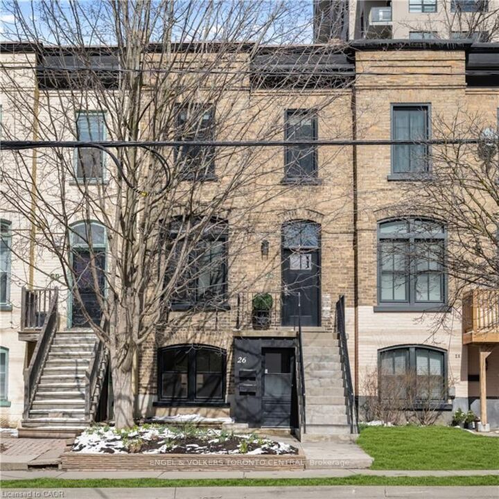 Property Photo:  26 Courtland Avenue E Upper  ON N2G 2T5 