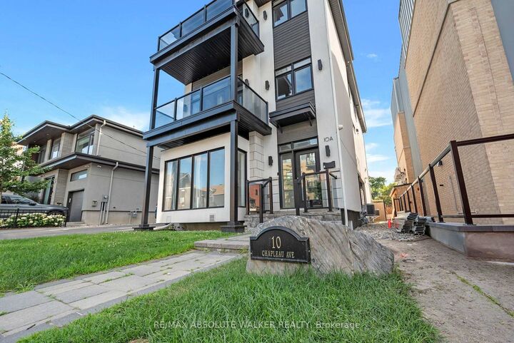 Property Photo:  10 Chapleau Avenue A  ON K1M 1E3 