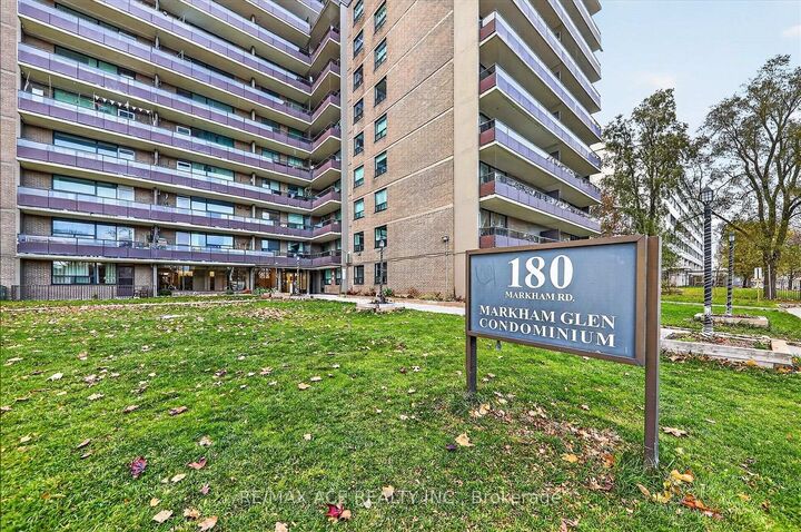 Property Photo:  180 Markham Road 311  ON M1M 2Z9 