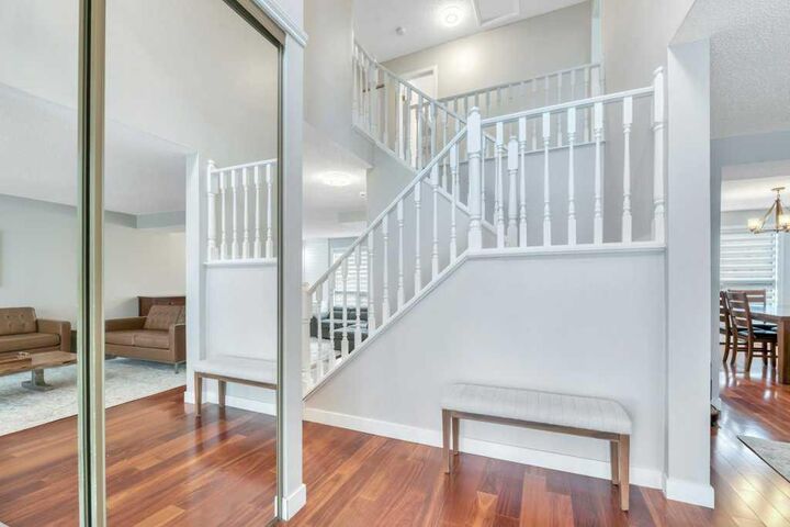 Property Photo:  408 Woodside Road SW  AB T2W 3J7 