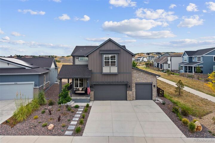 Property Photo:  4950 Saddle Iron Road  CO 80104 