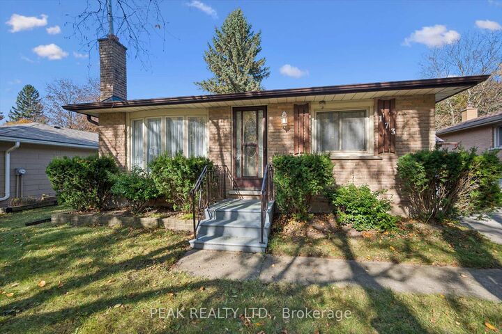 Property Photo: 173 Kribs Street ON N3C 2L9