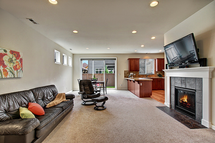 Property Photo: Living room 18029 29th Dr SE  WA 98012 