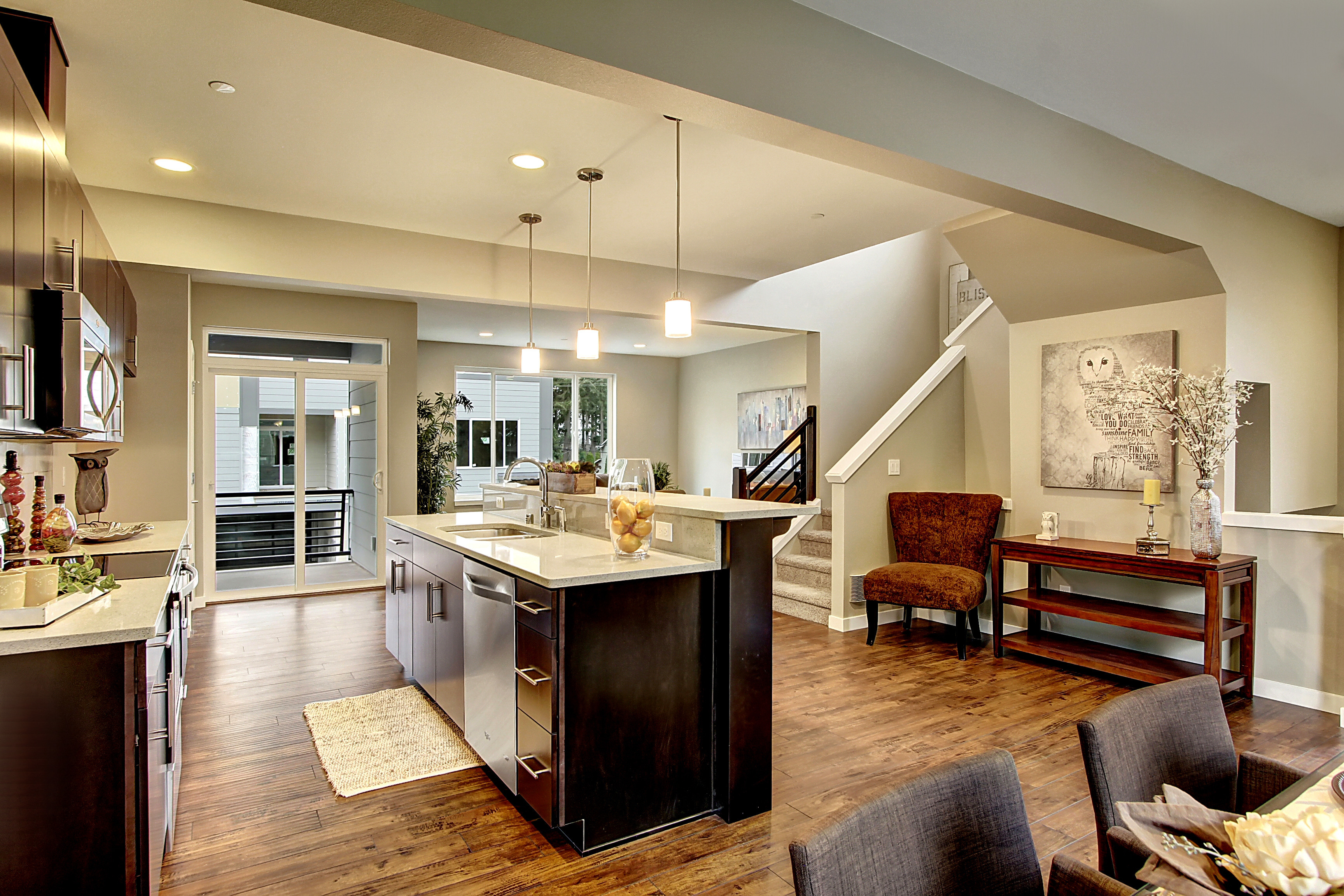 Property Photo: Kitchen 13724 Ash Wy C-1 WA 98204
