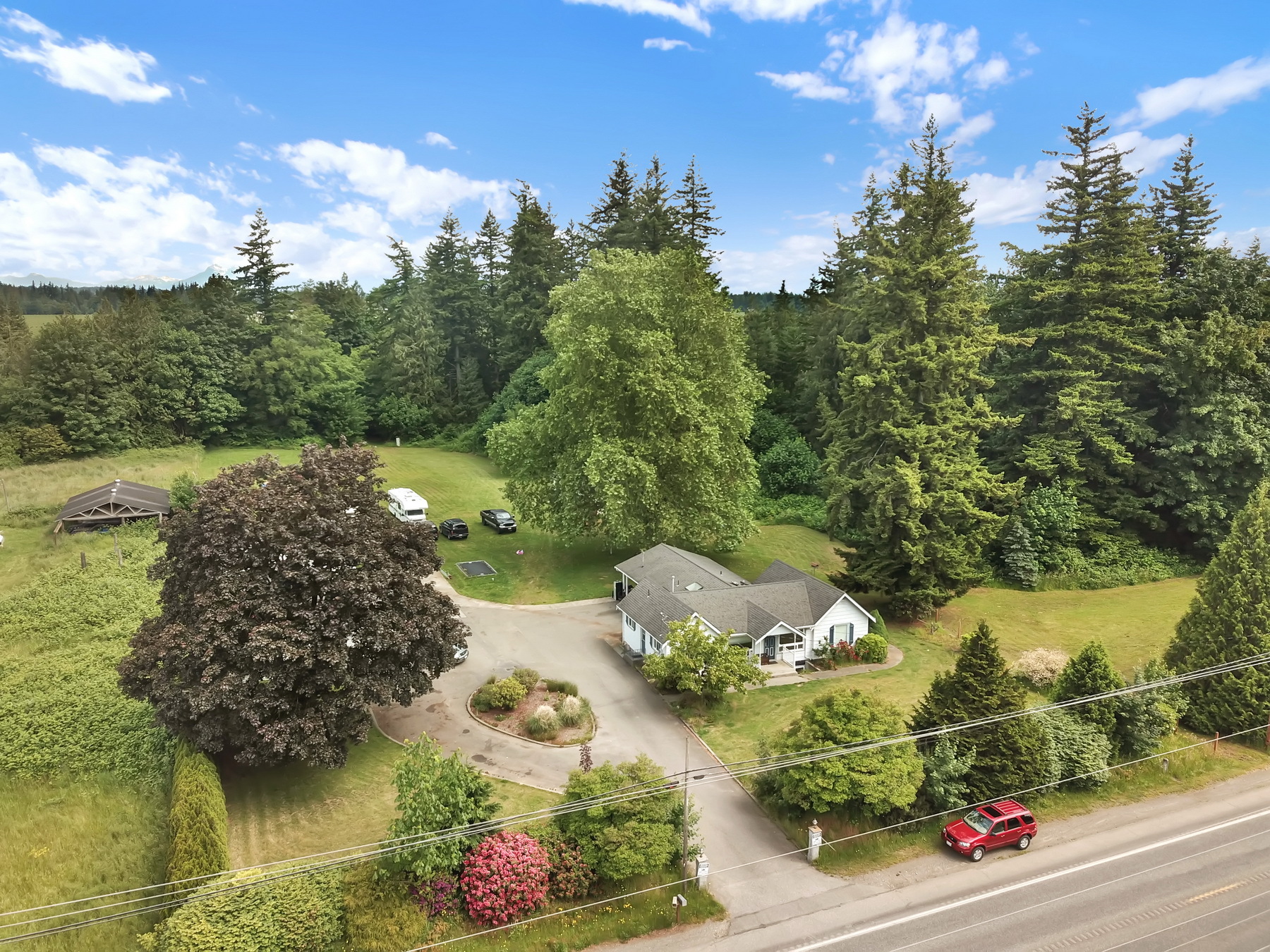 Property Photo: Property Views 816 Birch Bay Lynden Road WA 98264