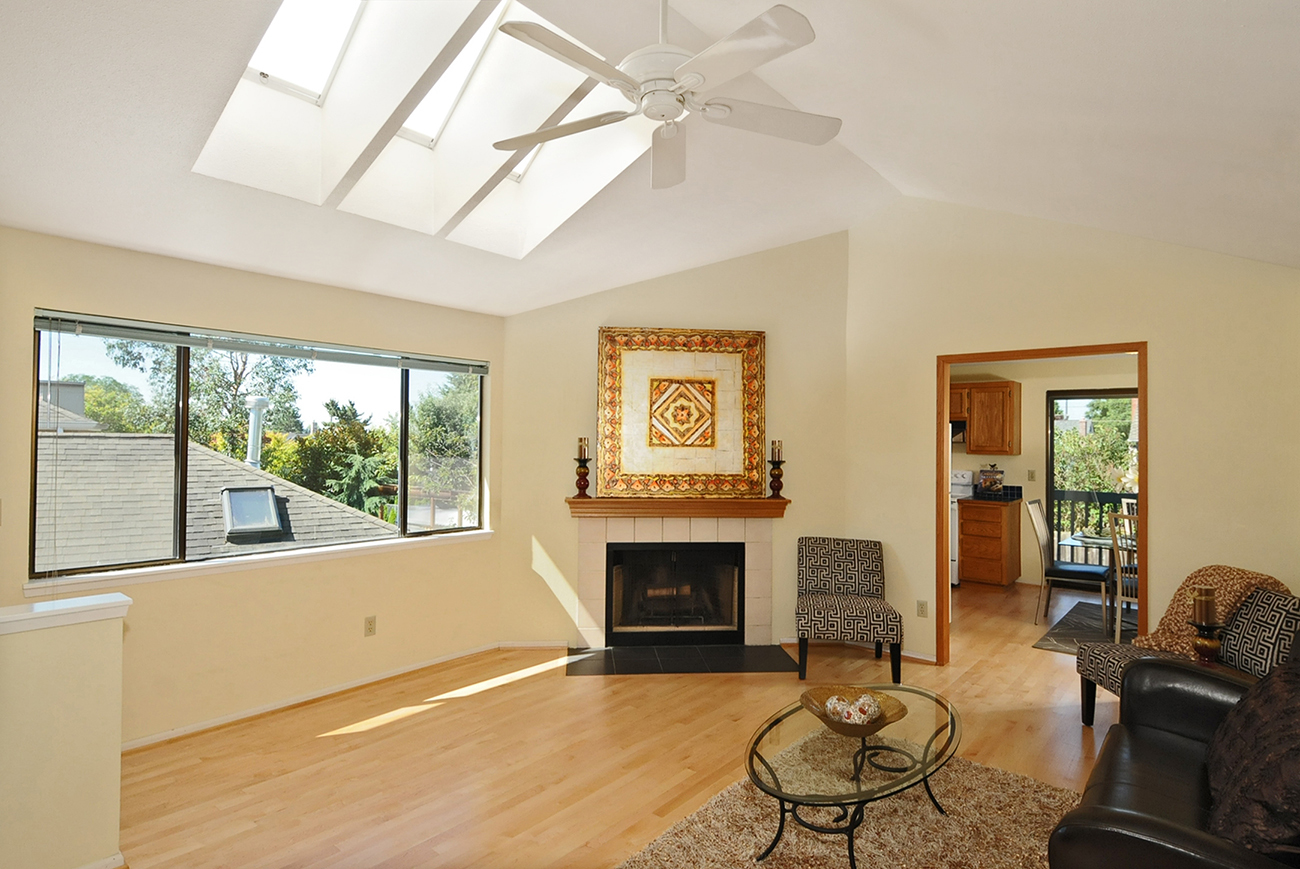 Property Photo: Living room 7541 9th Ave NW  WA 98117 