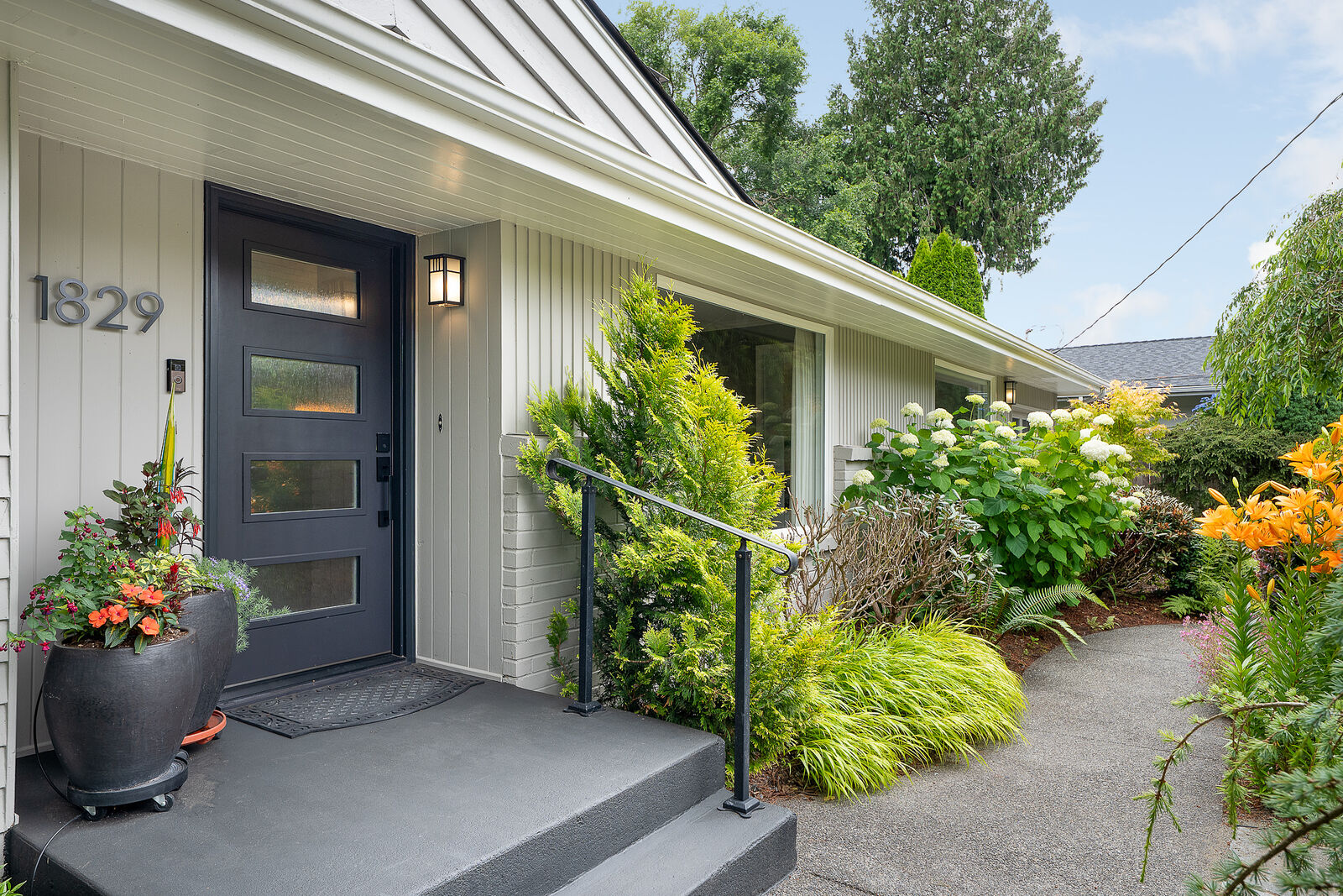 Property Photo: Entry, Front Yard, Patio 1829 NW 201st Street WA 98177