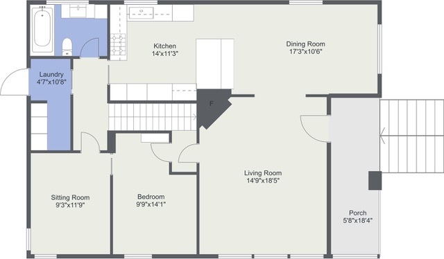 Property Photo: Floor Plans 327 NE 58th St  WA 98105 