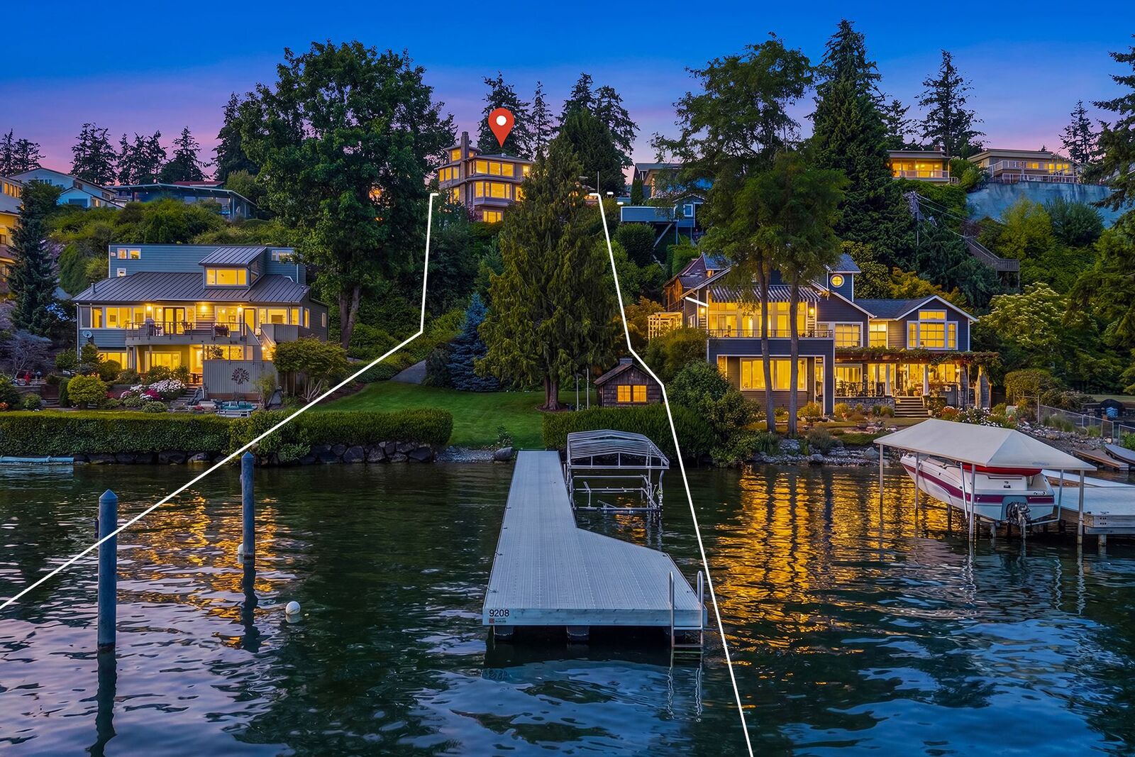 Property Photo: 8203 NE Juanita Drive WA 98033