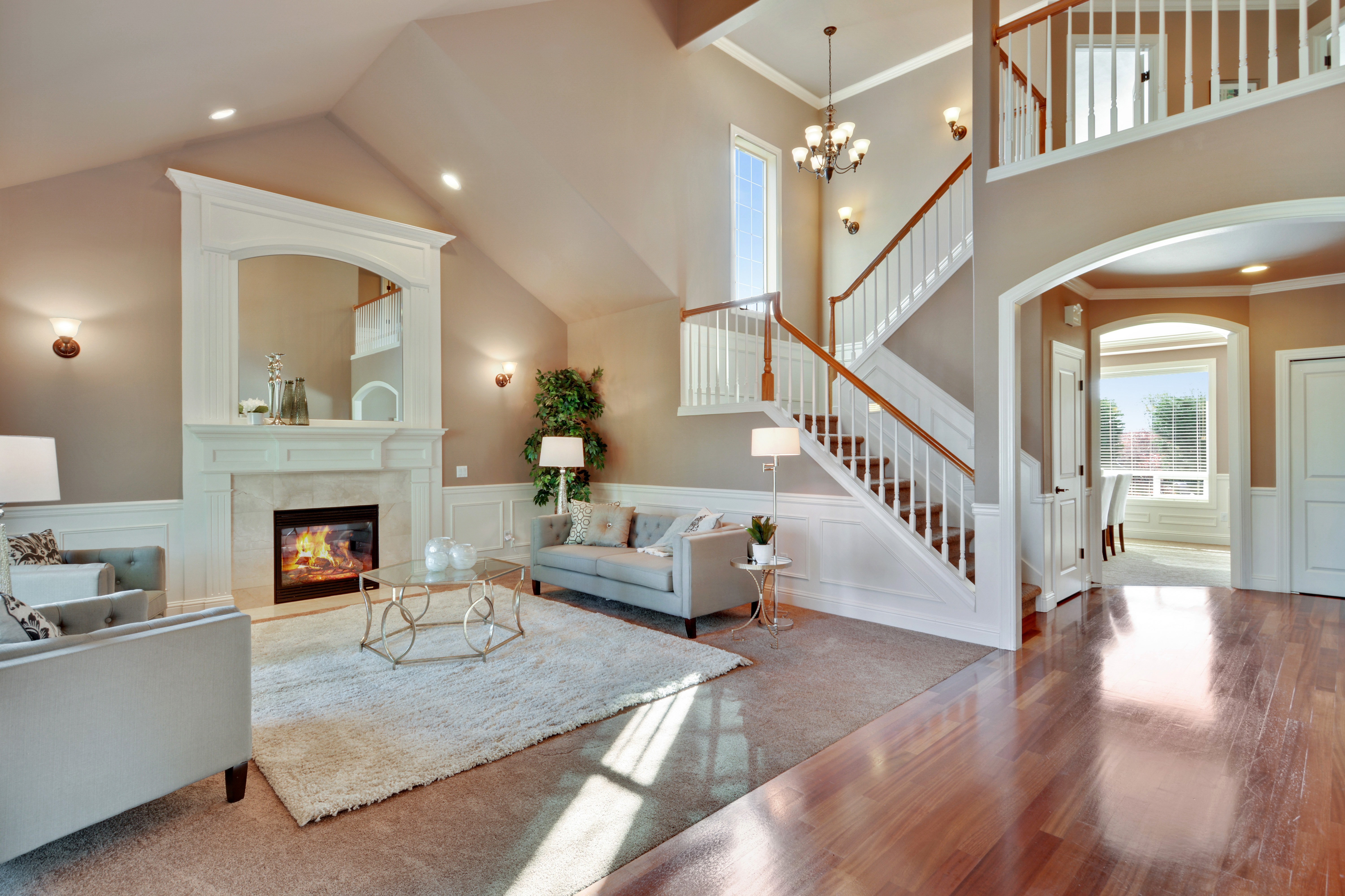 Property Photo: Formal living room 11630 36th St SE WA 98290