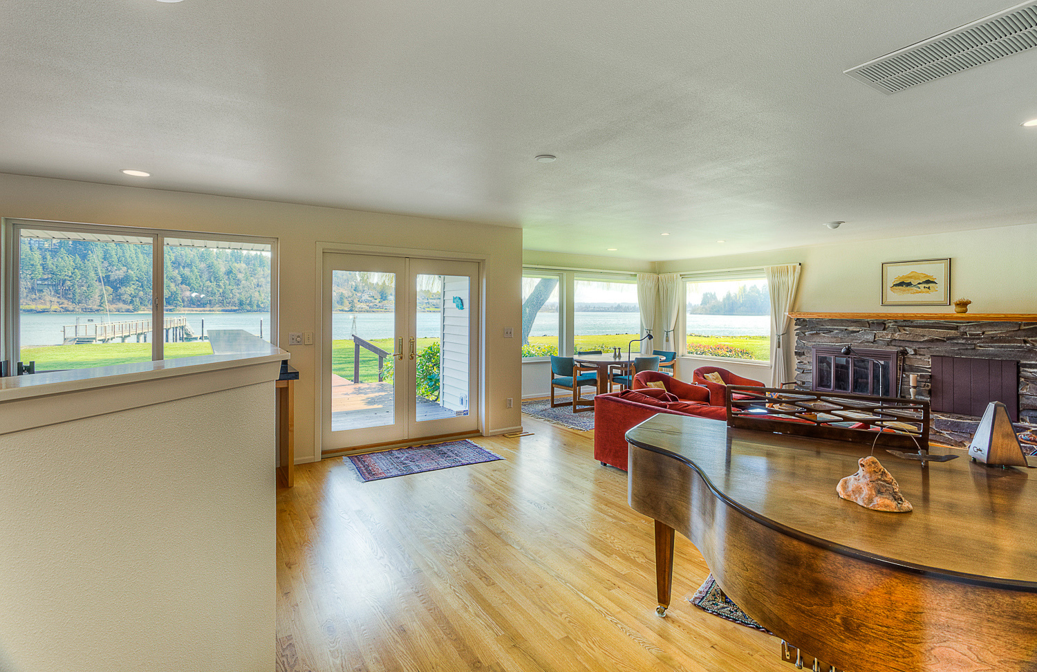 Property Photo: Open living space 3062 Rocky Point Road NW  WA 98312 