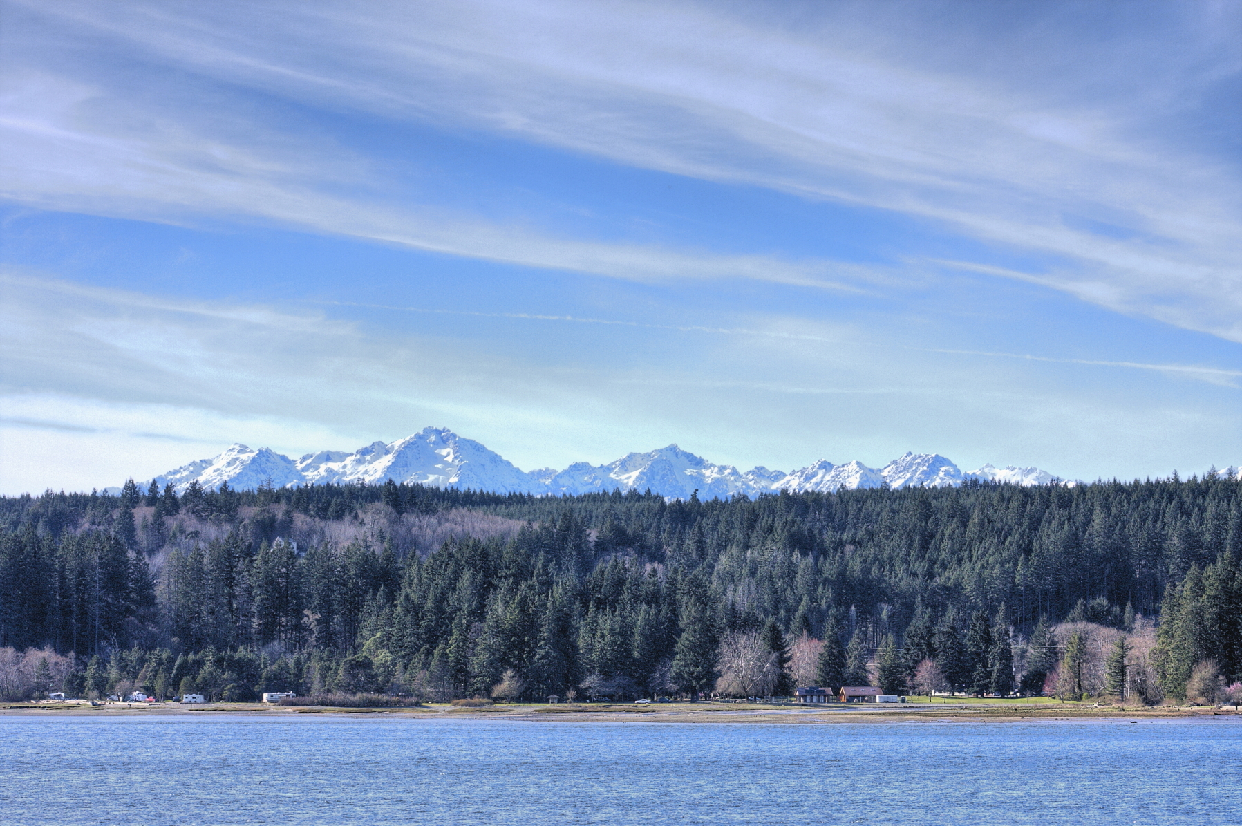 Property Photo: Approximately 171 feet of waterfront 19001 E State Route 106  WA 98528 