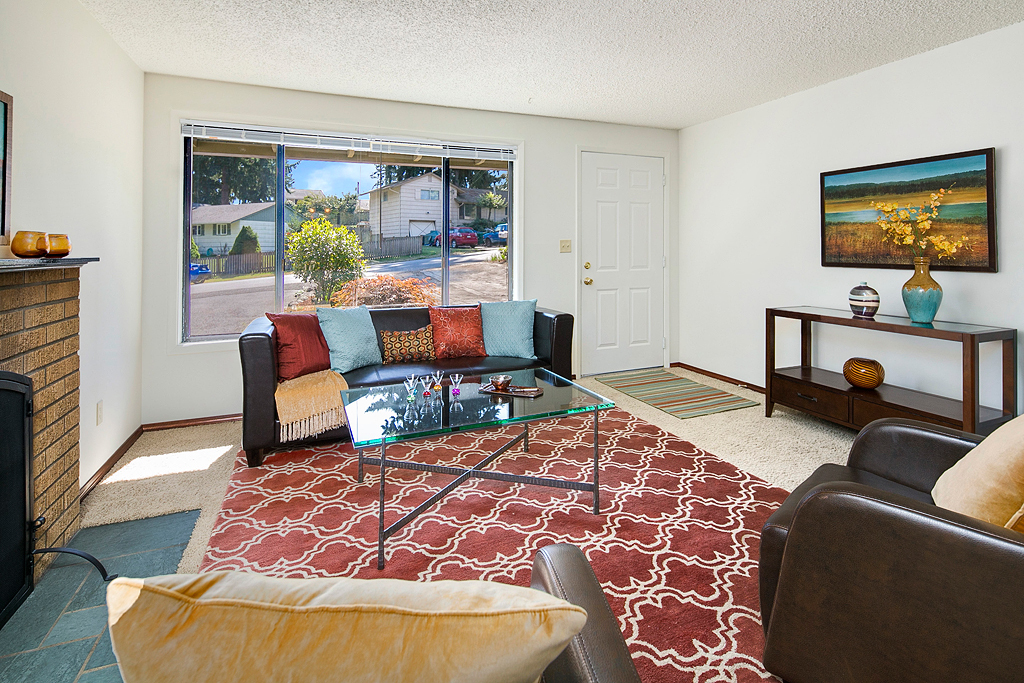 Property Photo: Living room 19105 18th Ave W  WA 98036 